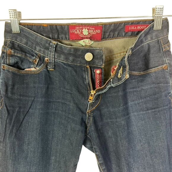 Lucky Brand Lola Boot Cut Jeans, Women's Size 4/27 - Picture 8 of 12